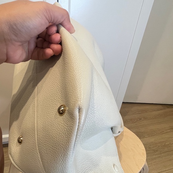 DEMELLIER MIDI NEW YORK OFF WHITE SMALL GRAIN - Picture 14 of 16